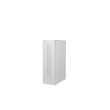 Side cabinet 132,5x80cn right white laminate