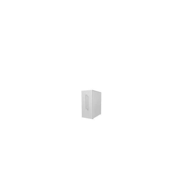 Side cabinet 92,5x80cm right white laminate