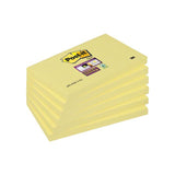 Notes POST-IT SS 76x127mm yellow 6/pc