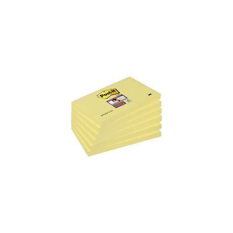 Notes POST-IT SS 76x127mm yellow 6/pc