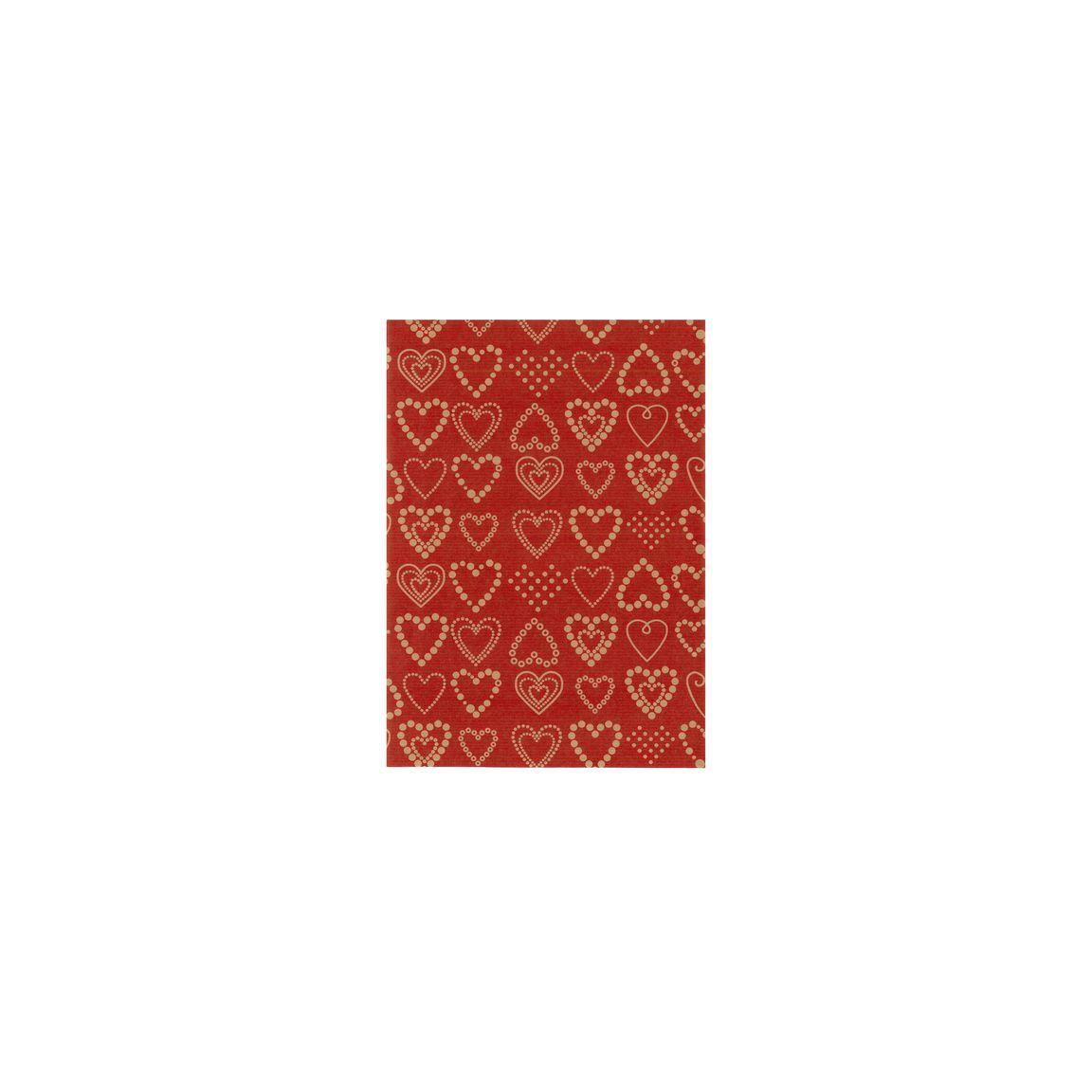Christmas paper 57cmx154m Dotted hearts