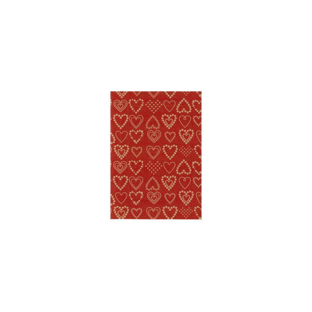 Christmas paper 57cmx154m Dotted hearts