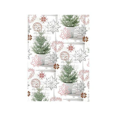 Christmas paper 57cmx154m Pinetree