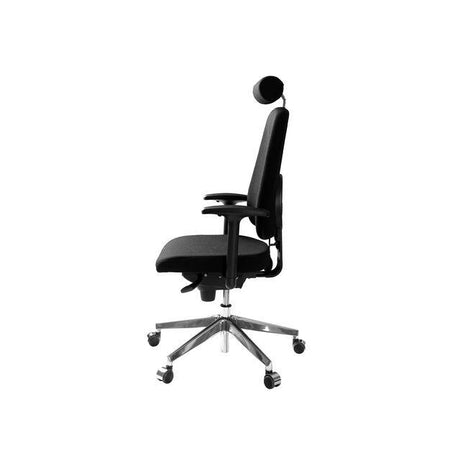 Office chair LD6340Deluxe with swivel arm black