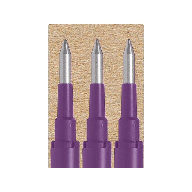 Refill PILOT Frixion 0,7mm violet 3/pack