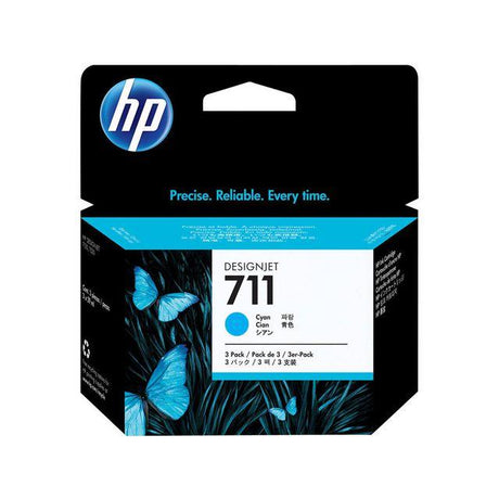 Ink cartridge HP CZ134A 711 cyan 3/pack