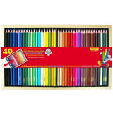 Coloured pencils SENSE wooden box 40 colours