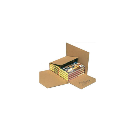 Cover 302x215x10-90mm brown 25/pack