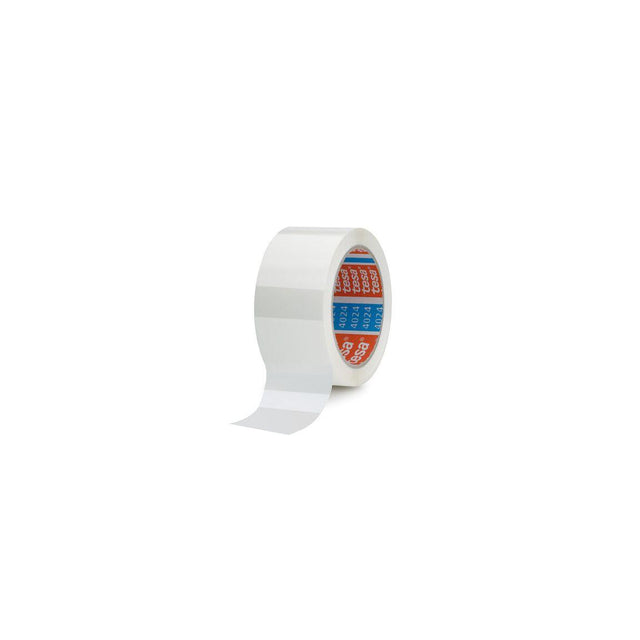 Packing tape TESA 4024 PP 50mmx66m white 6/pack