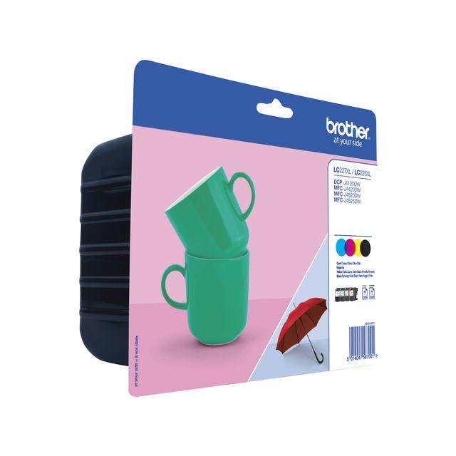 Ink cartridge BROTHER LC227XVAL 4/FP