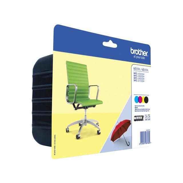 Ink cartridge BROTHER LC229XLVALBPDR 4/pc