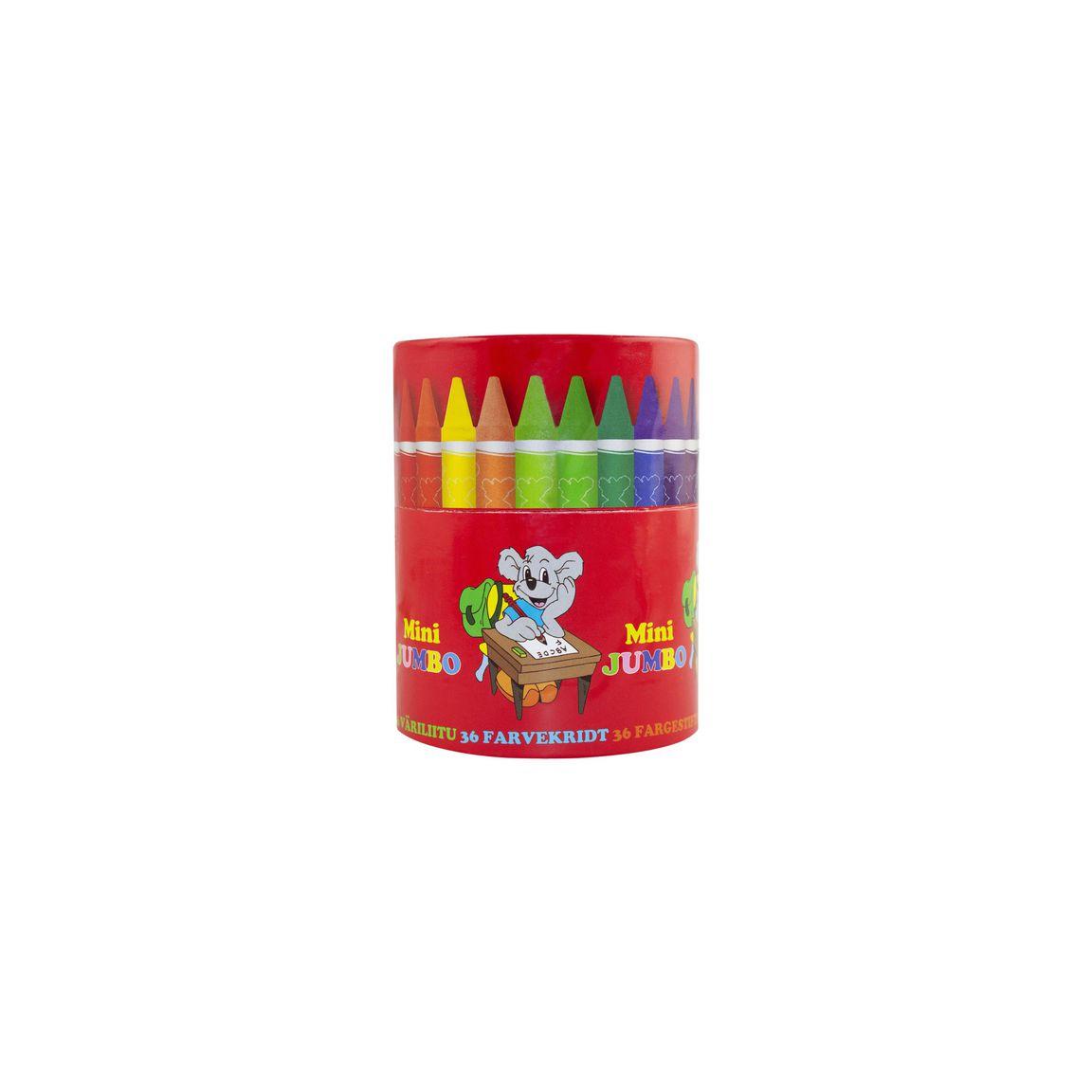 Wax crayon Jumbo SENSE 36/pack