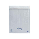 Bubble bag LYRECO 240x340mm white 100/pack
