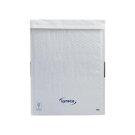 Bubble bag LYRECO 270x360mm white 100/pc