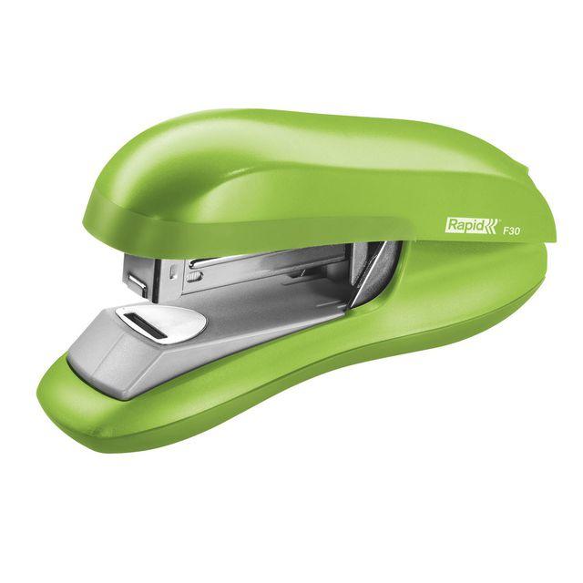 Stapler RAPID F30 30 sheets Vivid green