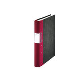 Office binder neutral A4 40mm burgundy