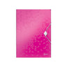 Rubber band folder LEITZ WOW 3-kl A4 PP ceri