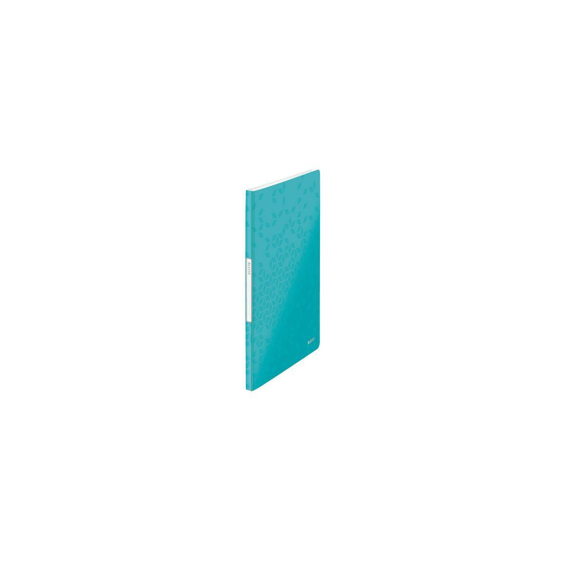 Demo book LEITZ WOW PP 20 pockets ice blue
