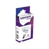 Tape WECARE 6mm TZe-211 Black on White