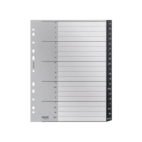 Plastic register LEITZ PP recycle A4 A-Z