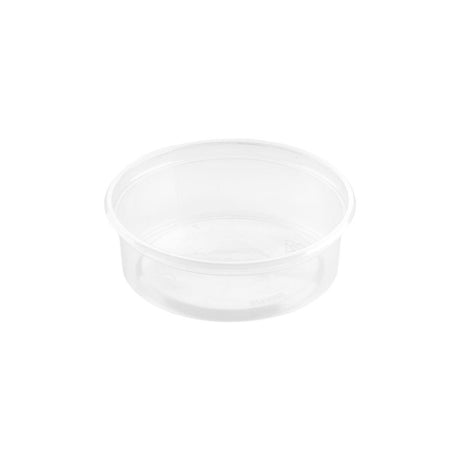 Plastic mould PP round 125ml 50/pack