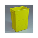 Rice waste container 50l yellow