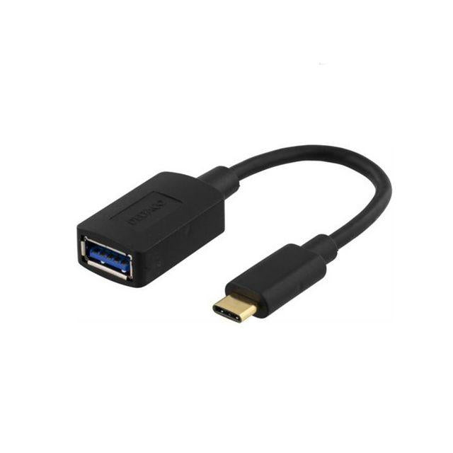 Adapter DELTACO USB C male - Type A female