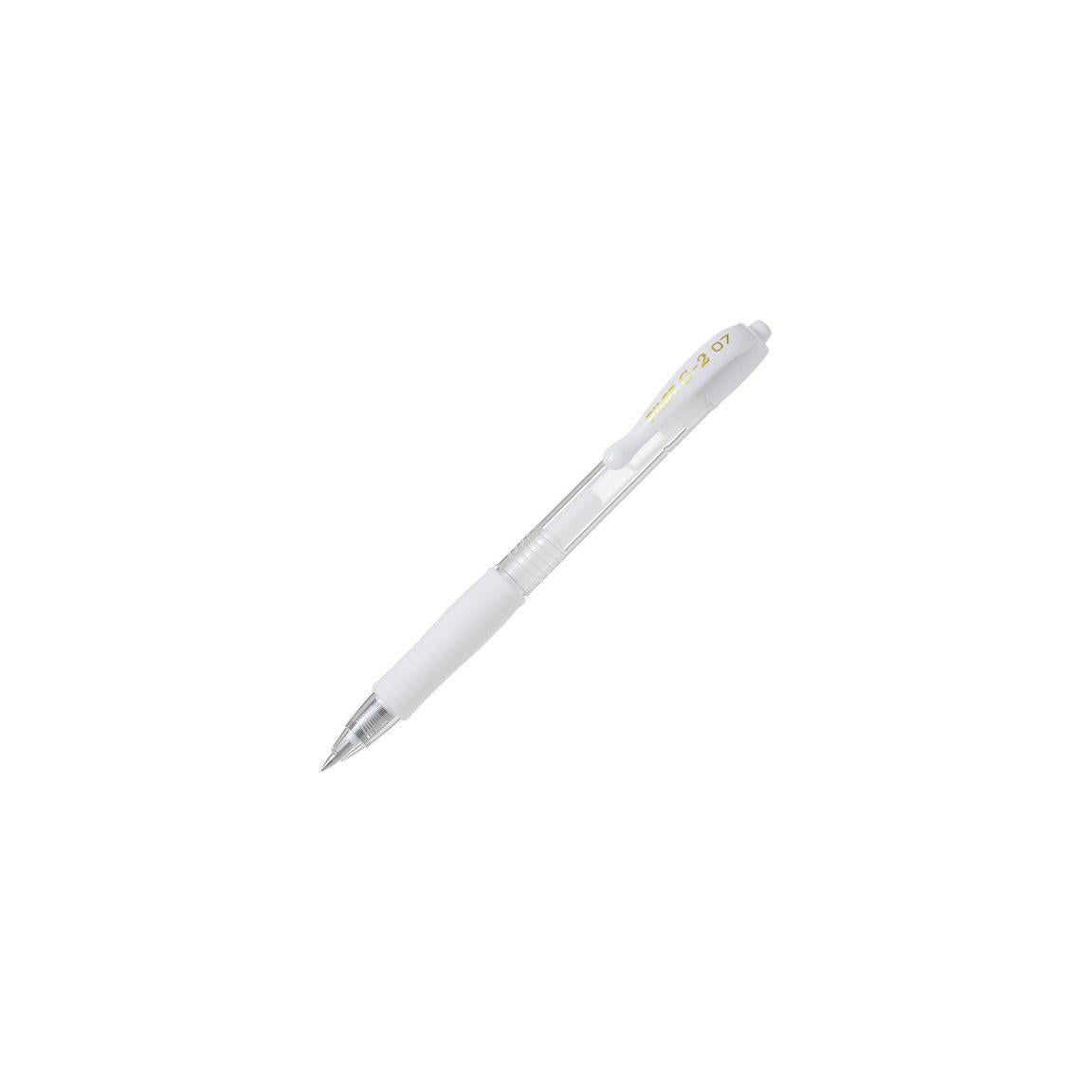 Gel pen PILOT G-2 Pastel 0.7 white
