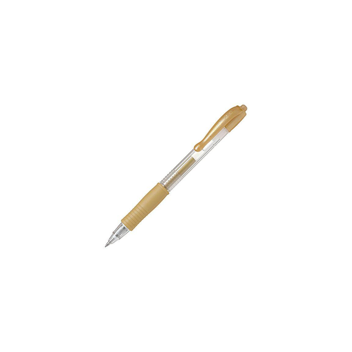 Gel pen PILOT G-2 Metallic 0,7 gold
