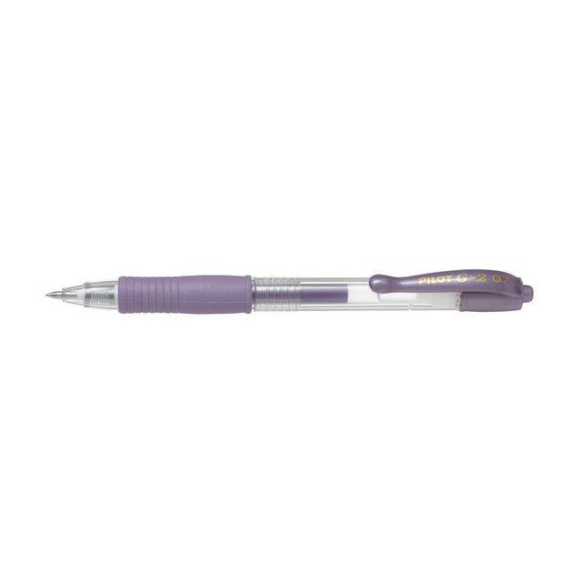 Gel pen PILOT G-2 Metallic 0,7 violet