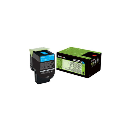 Toner LEXMARK 80C2XCE 4K cyan