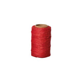 Jute cord red 25m/rl