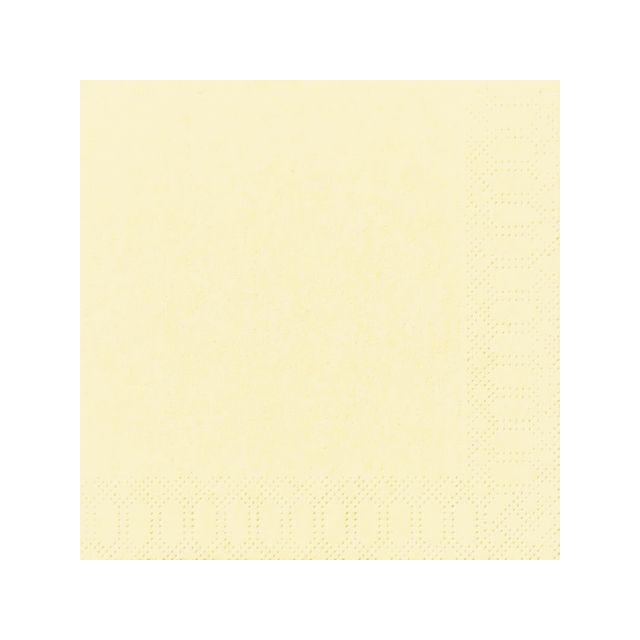 Napkin DUNI 1-ply 33x33cm Cream 500/pack