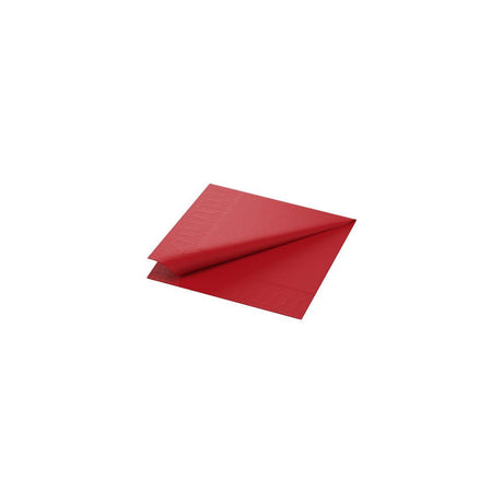 Napkin DUNI 1-ply 33x33cm Red 500/pack