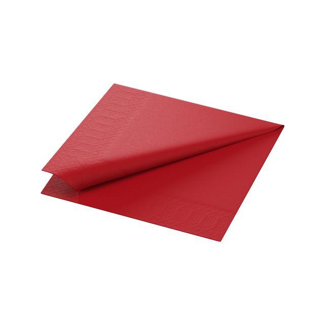Napkin DUNI 1-ply 33x33cm Red 500/pack
