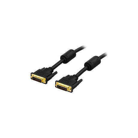 Cable DELTACO DVI 1m black