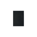 Notebook linen textile line A5 black