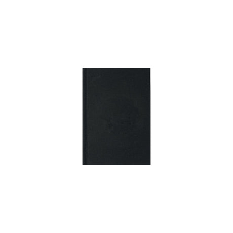 Notebook linen textile line A5 black
