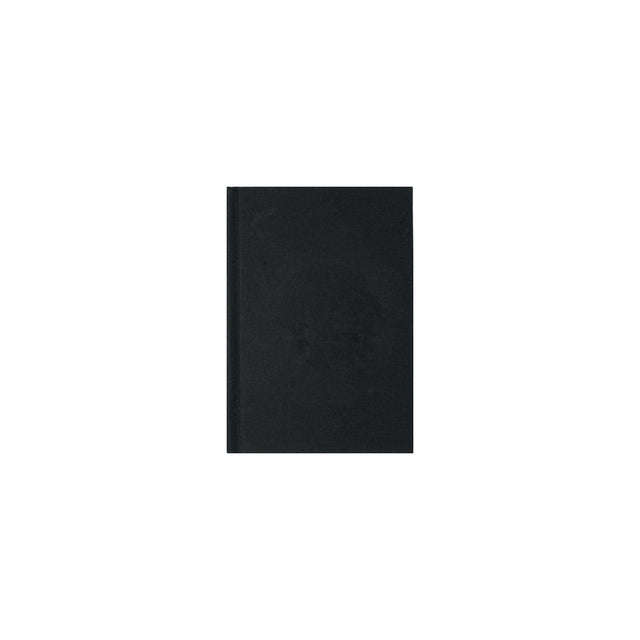 Notebook linen textile line A5 black