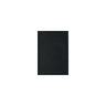 Notebook linen textile line A5 black