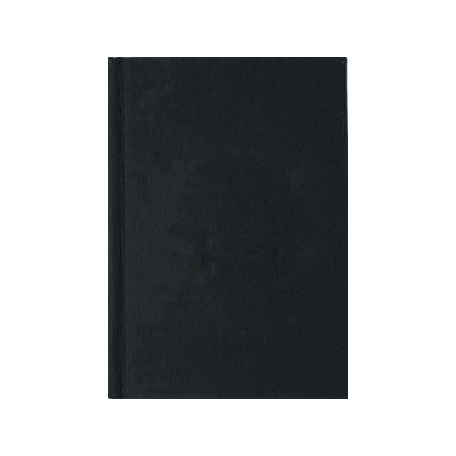 Notebook linen textile line A5 black