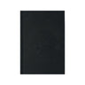 Notebook linen textile line A5 black