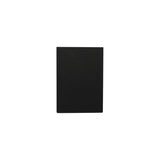 Ant.bok BURDE A4 Linen textile olinj black