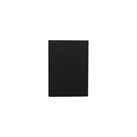 Ant.bok BURDE A4 Linen textile olinj black