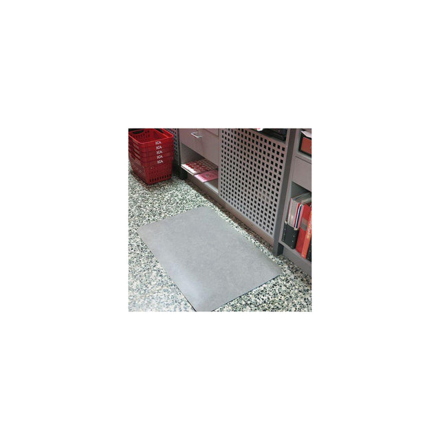 Workplace mat Yoga Step 61x91cm lgrey
