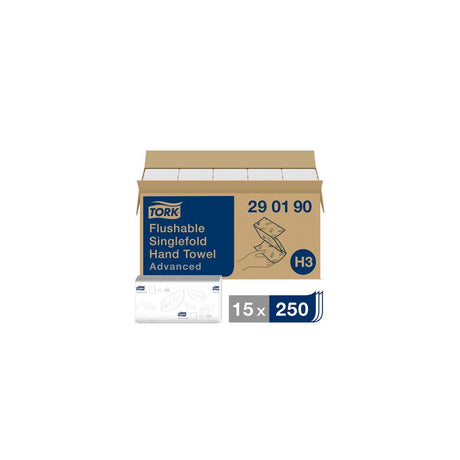 Towel TORK Adv H3 2-ply coil 3750/pack