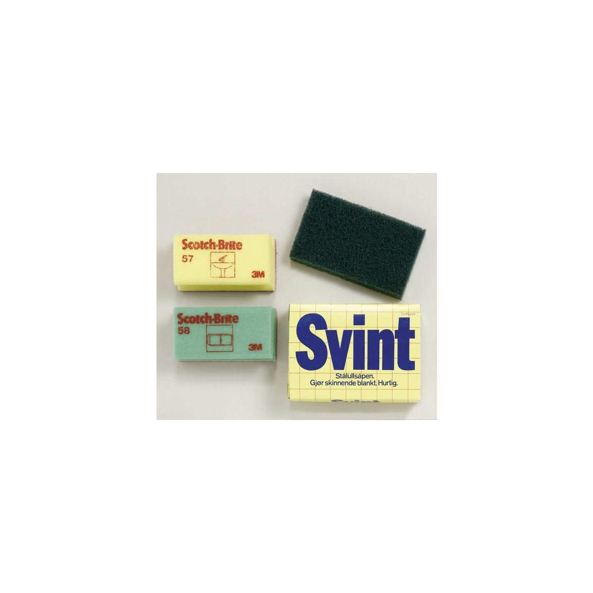 Cleaning sponge SCOTCHBRITE 7x15cm white