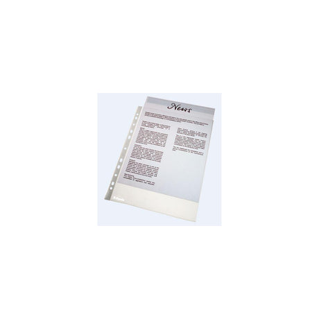 Plastic pocket ESSELTE PP A4 0,06 clear 100/F