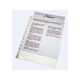 Plastic pocket ESSELTE PP A4 0,06 clear 100/F