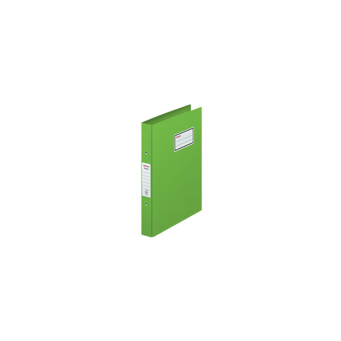 Ring binder ESSELTE Premo PP A4 green